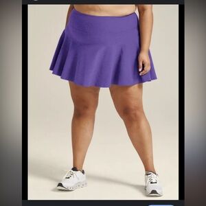 Beyond Yoga Hot Shot Circle Skort Purple Spacedye Size 1X